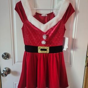 Mrs. Claus Red Santa Dress